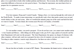 Sentence Beginning Identification Practice